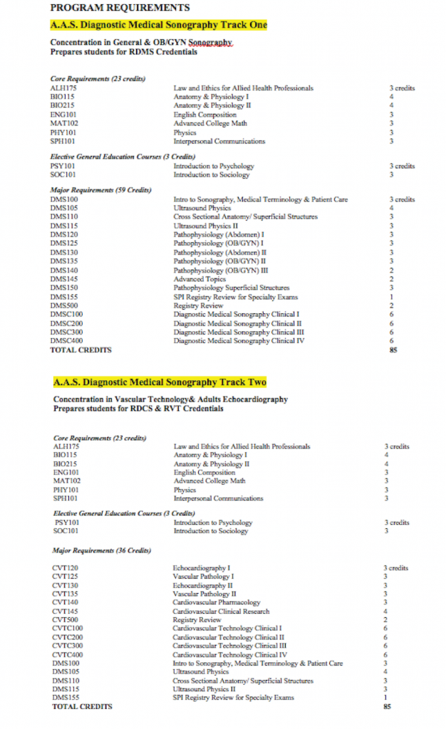 Diagnostic Medical Sonography - Mandl School: The College of Allied Health