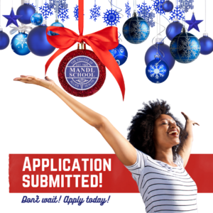 Holiday time is the best time to apply to Mandl School